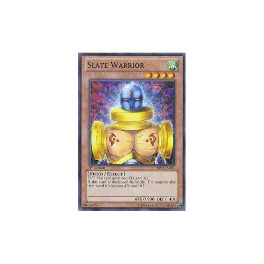 【PSA10】「ニュート」英語版シークレット WC4 SLATE WARRIOR Amazon.com: Yu-Gi-Oh! - Slate Warrior (WC4-003) - World